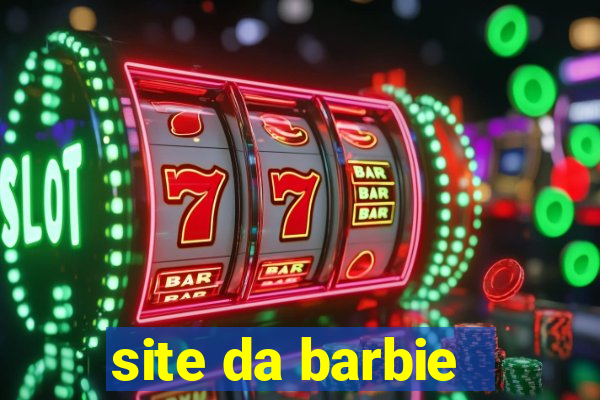 site da barbie - jogos